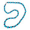 Lapis & Turquoise Bead Necklace