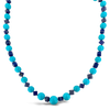 Lapis & Turquoise Bead Necklace