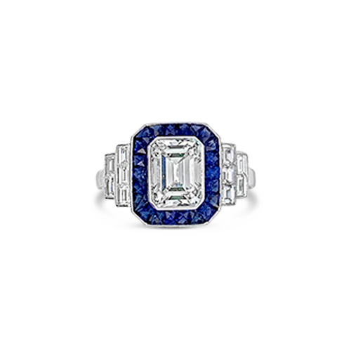 Diamond & Sapphire Ring