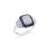 Diamond & Sapphire Ring