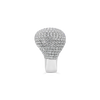 Diamond Bombe` Ring