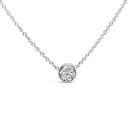 Diamond Solitaire Pendant