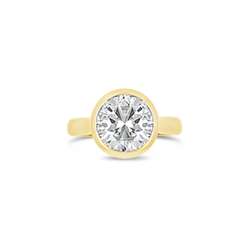 Solitaire Diamond Engagement Ring