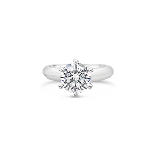 Solitaire Diamond Engagement Ring