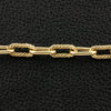 Twist & Plain Oval Link Chain