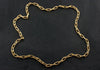 Twist & Plain Oval Link Chain