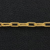 Twist & Plain Oval Link Chain