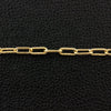 Twist & Plain Oval Link Chain