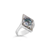 Diamond Evil Eye Ring