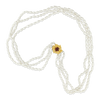 Three Strand Pearl Estate Necklace