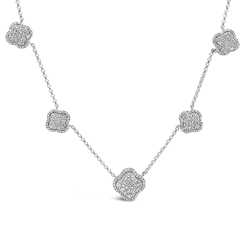 Diamond Clover Necklace