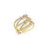 Diamond Stack Look Ring