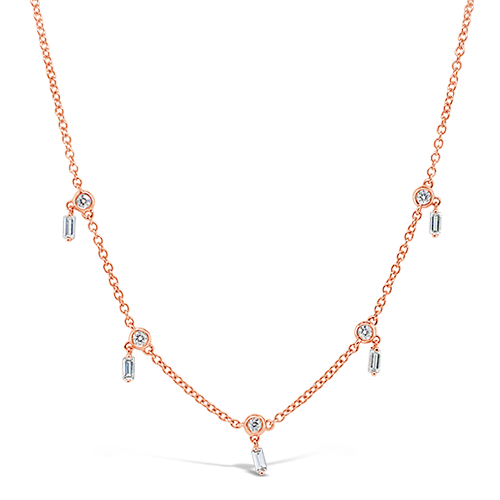 Diamond Dangle Necklace
