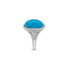 Turquoise & Diamond Ring