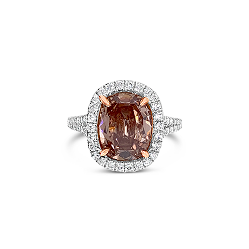 Pink Diamond Ring
