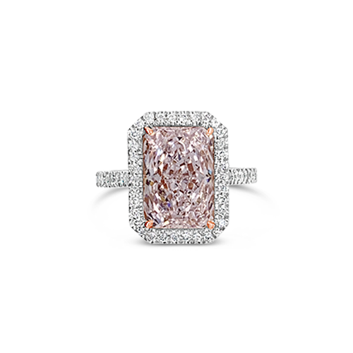 Pink Diamond Ring