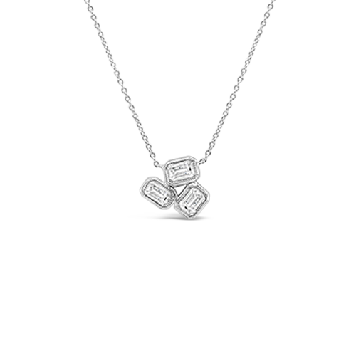 Triple Diamond Pendant