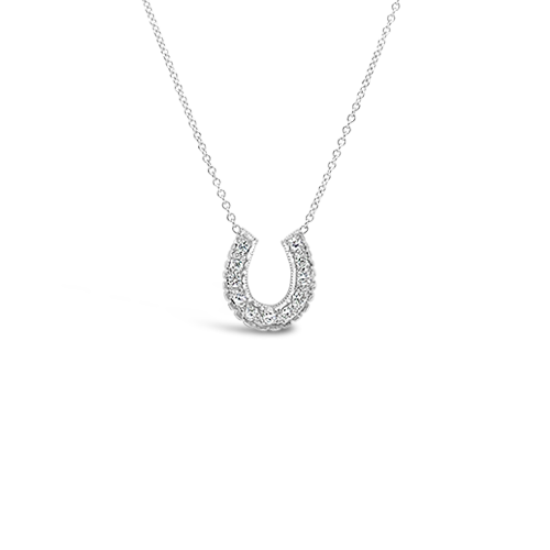 Diamond Horseshoe Necklace | Armans Fine Jewellery