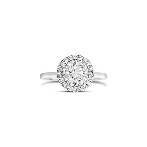 Diamond Engagement Ring with Halo