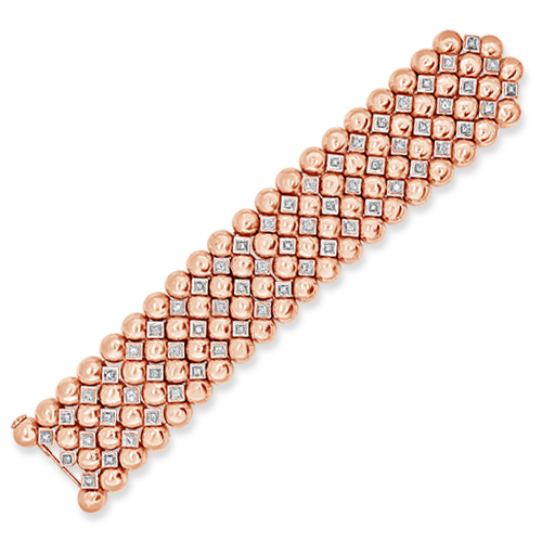Rose Gold & Diamond Estate Bracelet
