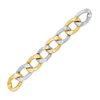 Yellow & White Gold Link Estate Bracelet