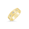 Gold & Diamond Sunburst Ring