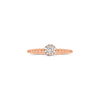 Rose Gold & Diamond Stackable Ring