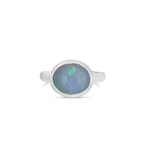 Oval Opal Ring