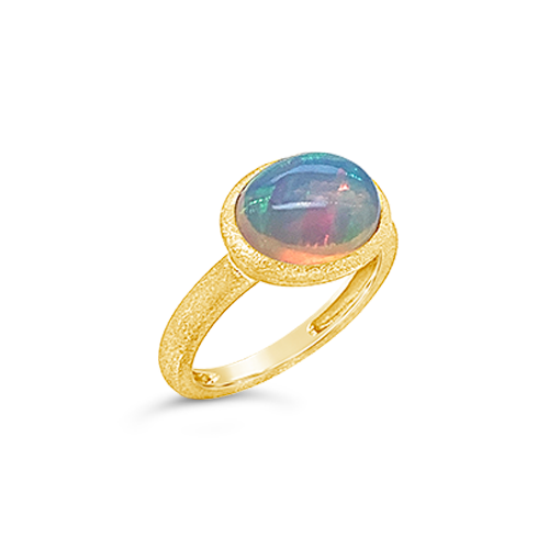 Oval Opal Ring