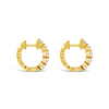 Diamond Hoop Earrings