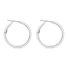 Diamond Hoop Earrings