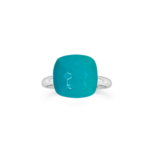 Faceted Turquoise Ring