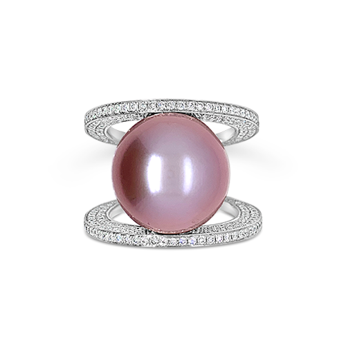 Pearl & Diamond Ring