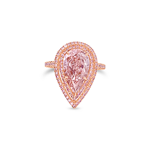 Fancy Pink Diamond Ring