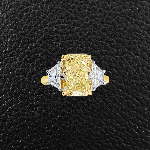 Yellow Diamond Engagement Ring