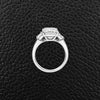 Three Diamond Engagement Ring