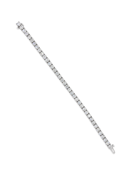 Round Diamond Tennis Bracelet