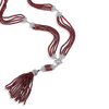 Ruby & Diamond Tassel Necklace