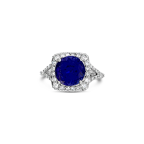 Tanzanite & Diamond Ring