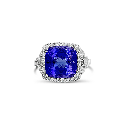 Tanzanite & Diamond Ring