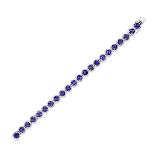 Tanzanite & Diamond Bracelet