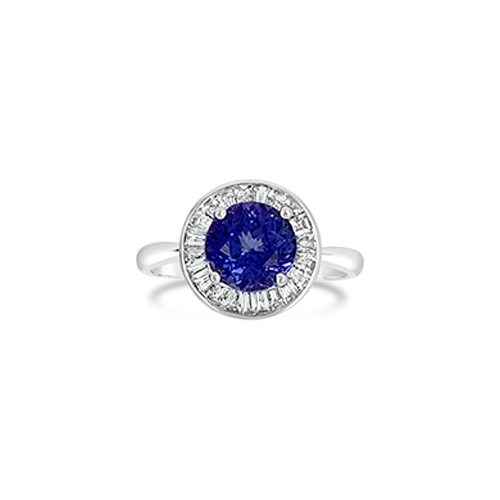 Tanzanite & Diamond Ring