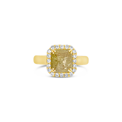 Yellow Diamond Ring