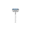 Aquamarine & Diamond Ring
