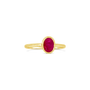 Oval Ruby Ring