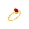 Oval Ruby Ring