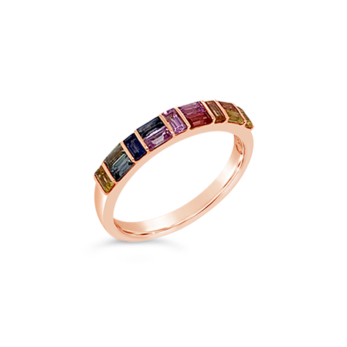 Rainbow Sapphire Ring