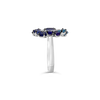 Tanzanite, Sapphire & Blue Topaz Ring