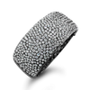 White Sapphire Bangle Bracelet