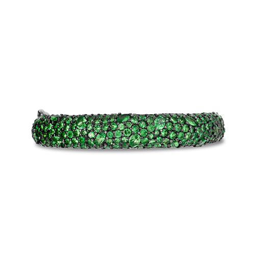 Tsavorite Bangle Bracelet